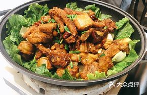 Tiger Skin Chicken Feet and Spare Ribs Stew