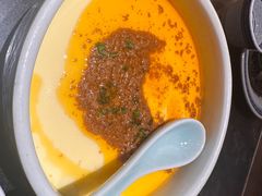 小葱虾籽炖蛋-南京大牌档(新街口德基广场店)