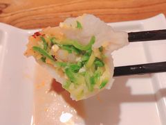 角瓜虾仁鸡蛋水饺-新兴园饺子馆(望京店)