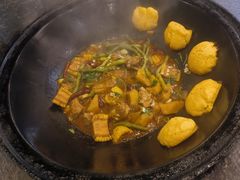 排骨锅-回忆以前铁锅炖鱼村(一部六号街店)