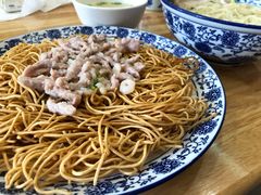 虾仁肉丝二面黄-裕兴记·三虾面(西北街总店)