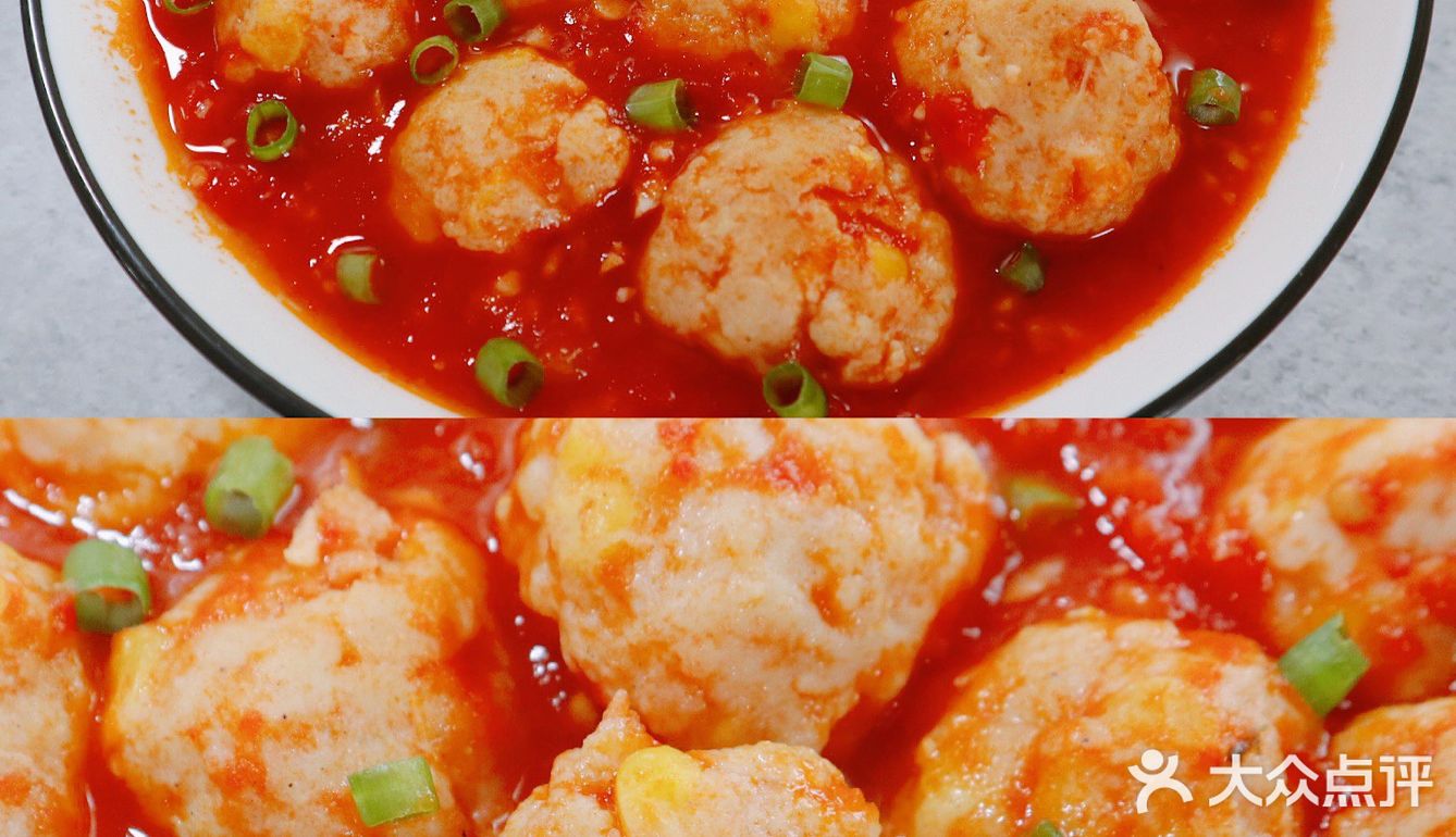 ‼️30道减脂菜—Q弹多汁的番茄浓汤鸡肉丸‼️