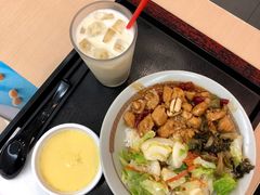 新宫保鸡丁饭汤套餐-永和大王(香缤店)