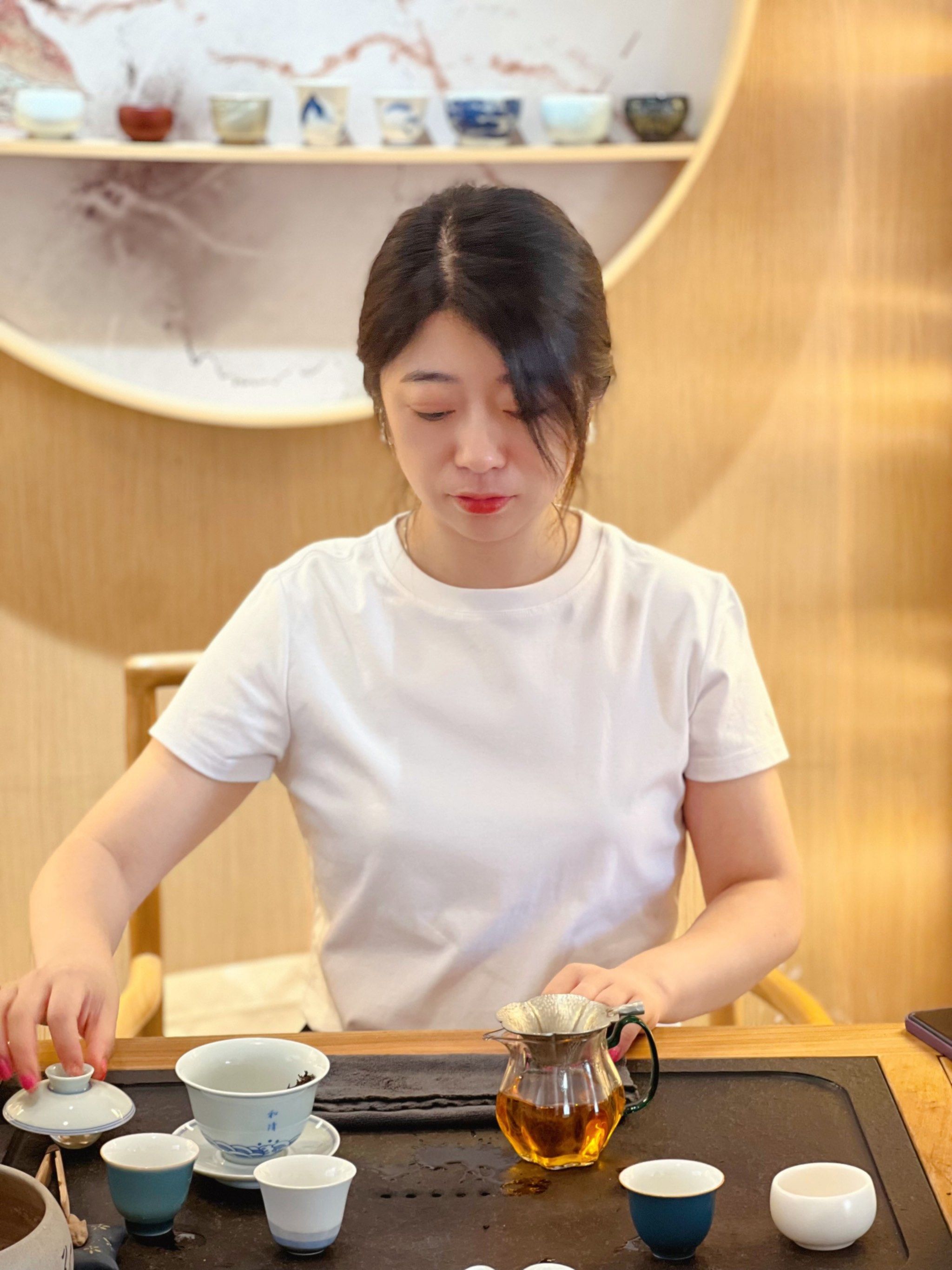 别样的茶艺,心情也美丽