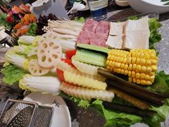 蔬菜拼盘-集渔·泰式海鲜火锅(科华店)