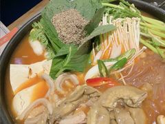 -草家酱蟹炭火烤肉店(珲春南路一店)