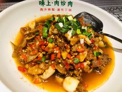 老坛剁椒肉炒肉-味上湘菜馆(河马店)
