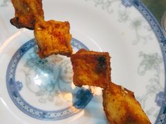 烤鱼豆腐-三厂迎春烤面筋(王府井百货店)