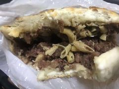 鸭肠腊牛肉夹馍-清真拉妈卤味(回民街店)