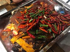 -探鱼·鲜青椒爽麻烤鱼(北京路天河城店)