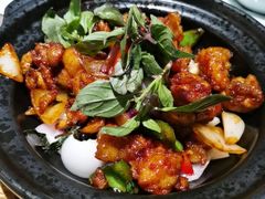 九层塔酱爆东山小管-四道菜·福建菜馆(新街口金鹰店)