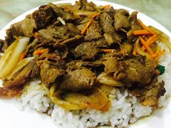 孜然牛肉饭-清真老马牛肉拉面馆(上海路店)