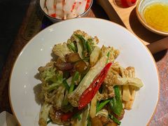 桂林土腊肉炒花菜-桂小厨广西菜(桂林万象城店)