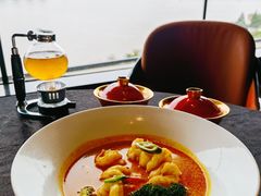 泰国咖喱红虾红虾时蔬-君庭中餐馆(湘江豪生店)