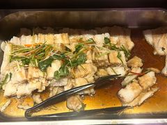 清蒸鱼-好伦哥比萨烤肉自助(马家堡店)