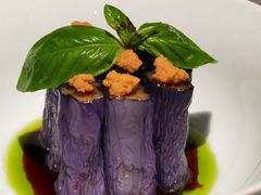 醋汁海胆茄子-子福慧·现代淮宴(陆家嘴中心店)