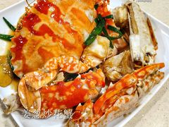 姜葱炒花蟹-老字号蛇口德记烧腊饭店·海鲜加工