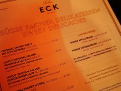 菜单-Cafe Sacher(WIEN)