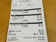 账单-Pancakes on the rocks(冲浪者天堂店)