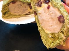 抹茶厚芋泥软软包-LELECHA乐乐茶(上海五角场万达广场店)