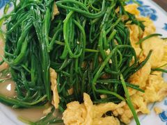 沙葱炒鸡蛋-壹阁胡羊焖饼(特色小吃街店)