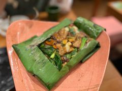 包烧野生牛肝菌-云海肴·汽锅鸡·云南代表菜(丁香国际店)