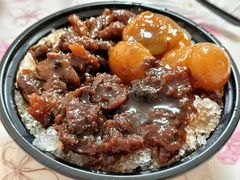 老味杏肉红豆刨冰-小胖老味刨冰
