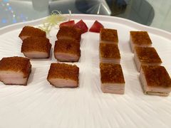 脆皮叉烧拼化皮烧肉-顺德渔村(华侨城店)