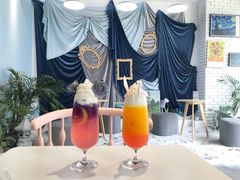 白羊座芒果西柚苏打-风甜日暖·星座主题甜点(东二环泰禾店)