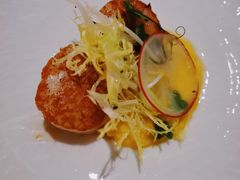 香煎北海道扇贝甜椒蛋黄酱-蝶舍·MAISON PAPILLON