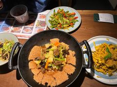 一个锅巴和时蔬-薇酌饮·陕西菜(南门外店)