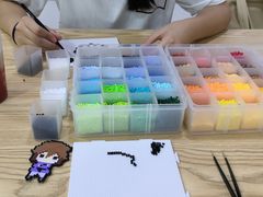 -花栗创意手工馆·小戏拼豆店