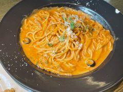 金枪鱼番茄奶油意面-机器人火炉披萨