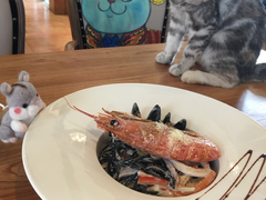 忌廉芝士海鲜墨鱼面-more than meow吴止猫主题餐厅(承德 中船汇店)