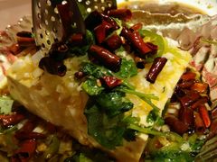 炝泼葱油豆腐-西贝莜面村(上海百联西郊店)