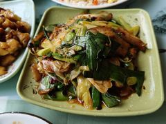 青蒜回锅肉-良泉足疗