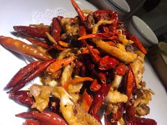 老干妈鱿鱼须-吕氏疙瘩汤·私家菜馆(慈云寺店)