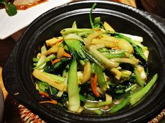 太行山砂煲养生煲野菜-小放牛炒菜馆(三丰店)