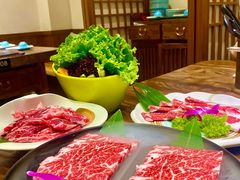 -明洞阿姨·韩式酱蟹烤肉·创意料理(三元桥店)