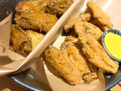 炸鸡翅一半一半-富乐满韩国正宗炸鸡韩国料理(虹泉路店)