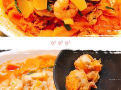第一次见到扇贝的黄-桃园中华料理炸酱面(燕儿岛路店)