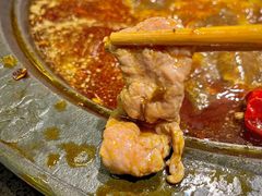 手切鸳鸯牛肉-袍家大院重庆火锅(文安路店)