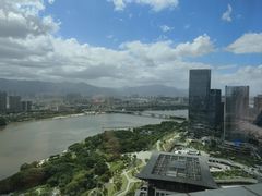 -三迪希尔顿酒店欢厨自助餐厅·高空闽江全景