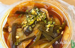 Spicy Sour Noodles with Crispy Potatoes