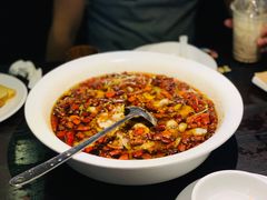 创店招牌沸腾水煮鱼-老屋印象川菜(世纪东方店)