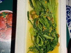 豆酱扒通菜-绿茶餐厅(乐峰广场店)