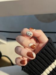 -手牵手美甲