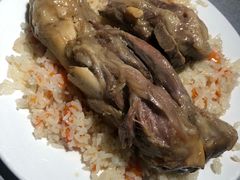 豪华腿排饭-巴依家新疆手抓饭(菱角湖万达店)