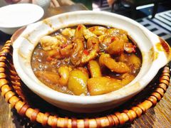 咸鱼鸡粒茄子煲-熠盛粤味(永康路店)