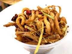 干煸鱿鱼-庆山饭店·海鲜饺子家常菜(北戴河黑石路店)